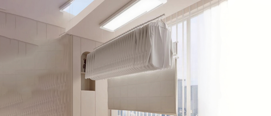 This Smart Clothes Drying Rack: Elevates Your Balcony and Makes Drying a Breeze
