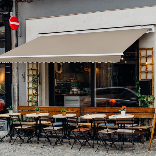This Fireproof Retractable Awning Understands “Branding” Better Than Your Logo! – Recommended by Hai Zhiji - 海智集