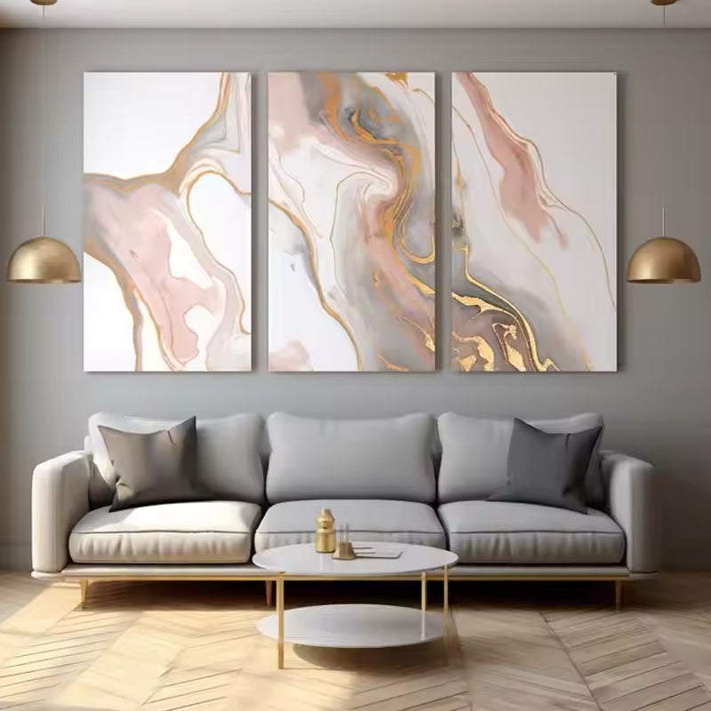 Easy Installation Moisture-proof Marble SPC PVC Wall Panel Sheet Hotel Decorative Metal Plastic Board-海智集-
