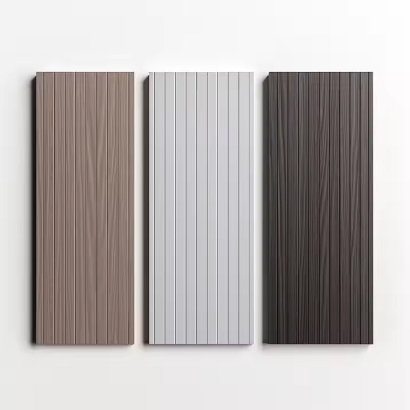 Wooden Grain Pvc Interior Wall Panels for Decoration Board White Gold Wave Colorful Tv Background-海智集-