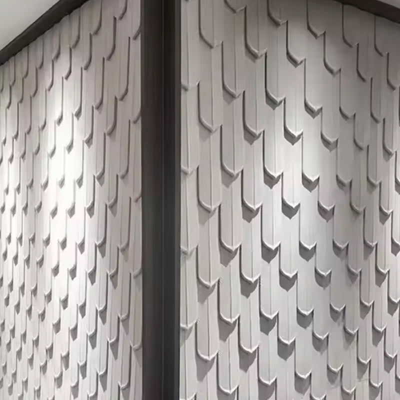 Multi Size Lightweight Waterproof Indoor and Outdoor Modern Artificial PU Mushroom Stone Wall Panel Cultural Wall Panel-海智集-