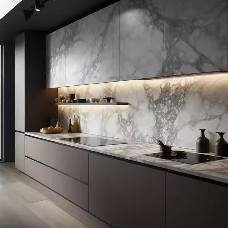 Plastic Wpc Spc Pvc Wall Panel Marble Kitchen Panels Wall Decor Interior Wpc Board Decoration-海智集-