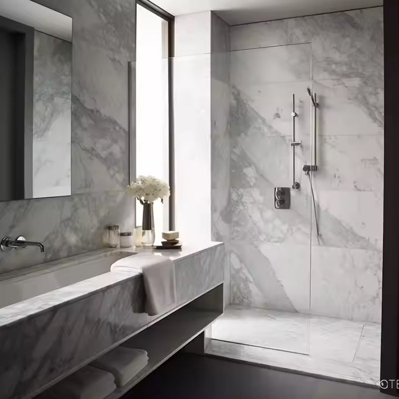 Pvc Pared Panel PVC Marble Sheet High Glossy UV Marble Plastic Sheet Marble Sheet PVC Wall Panel for Wall Decoration-海智集-