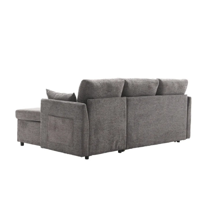 UNITED WE WIN-Furniture, modular L-shaped sofa, modular long sofa with reversible chaise lounge, Sofa bed, Sleeper sofa, modular sofa combination with storage seats.-海智集-Default-