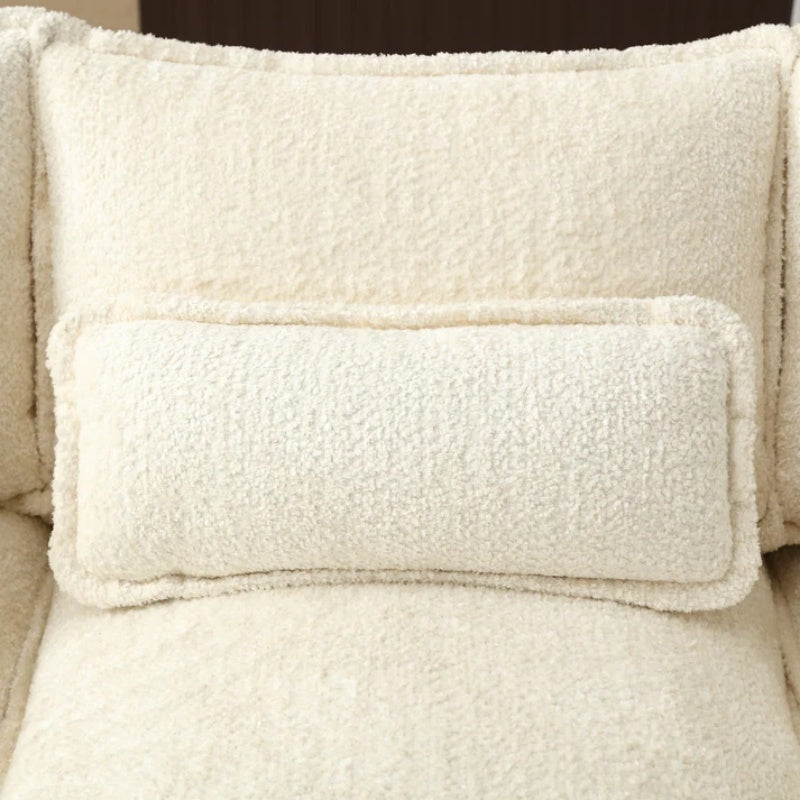 UNITED WE WIN Modern Large chenille Fabric U-Shape Sectional Sofa-海智集-Default-