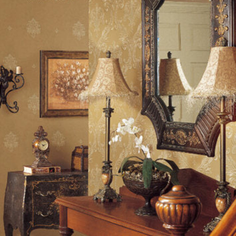 Ancient Style Lai Yi Wallpaper: A space with ancient charm interpreted by Lingxiu Wall Fabric-海智集-