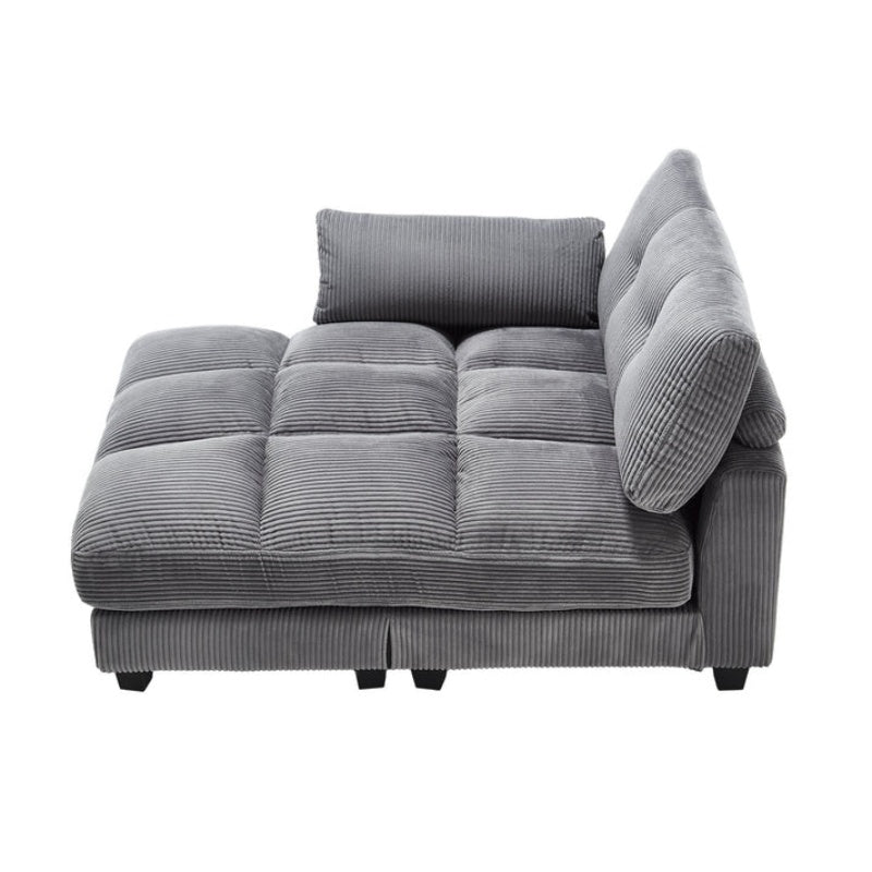 UNITED WE WIN Sleeper Sofa Couch Bed,Oversized Chaise Lounge Chair Cozy Cloud Couch-海智集-Default-