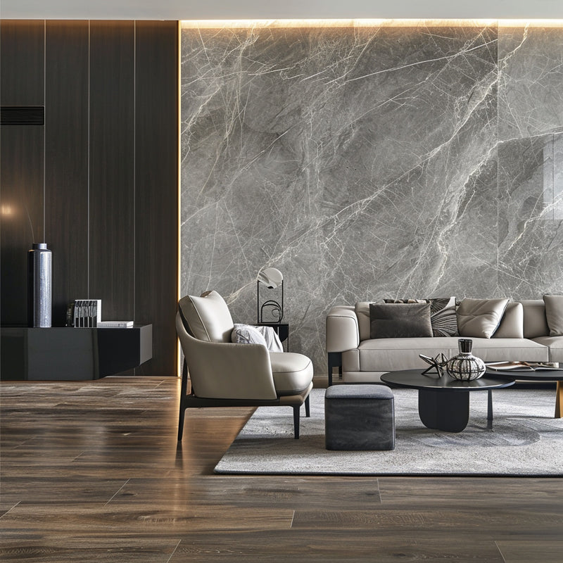 Indoor WPC Slat Wall PVC Panels Interior Wall SPC Panels Board 3d-海智集-