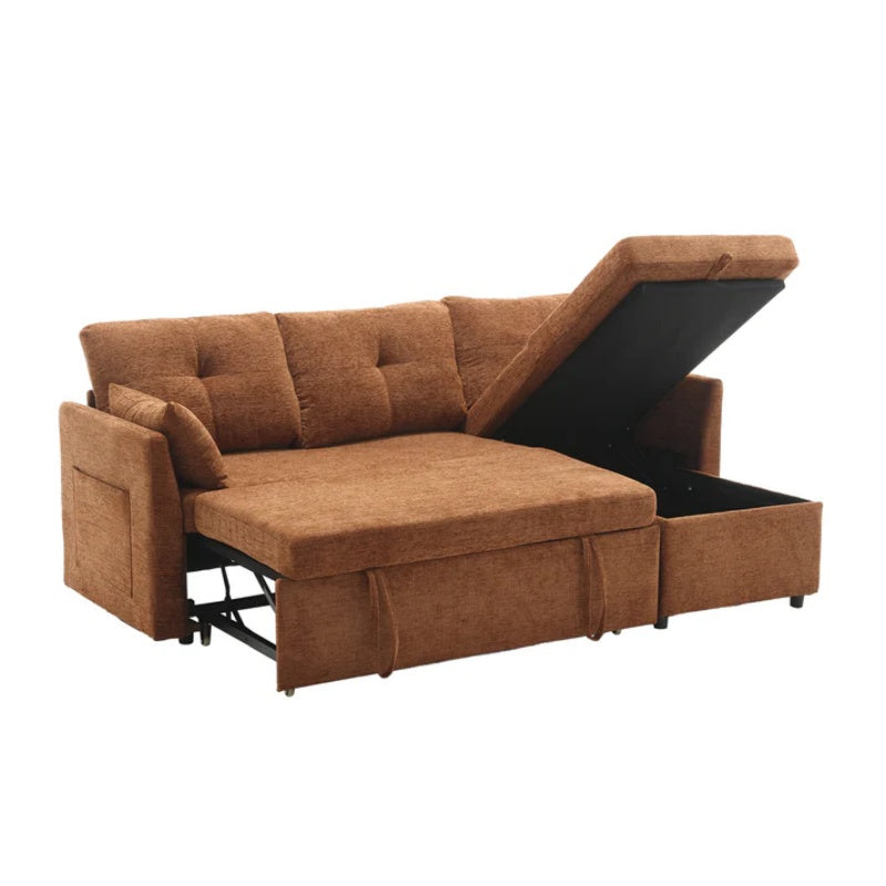 UNITED WE WIN-Furniture, modular L-shaped sofa, modular long sofa with reversible chaise lounge, Sofa bed, Sleeper sofa, modular sofa combination with storage seats.-海智集-Default-