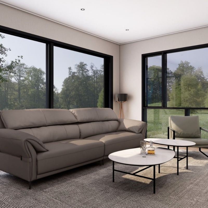Jinxuan Series Leather sofa, Italian Light Luxury four-seater GINSON - CB3707-海智集-