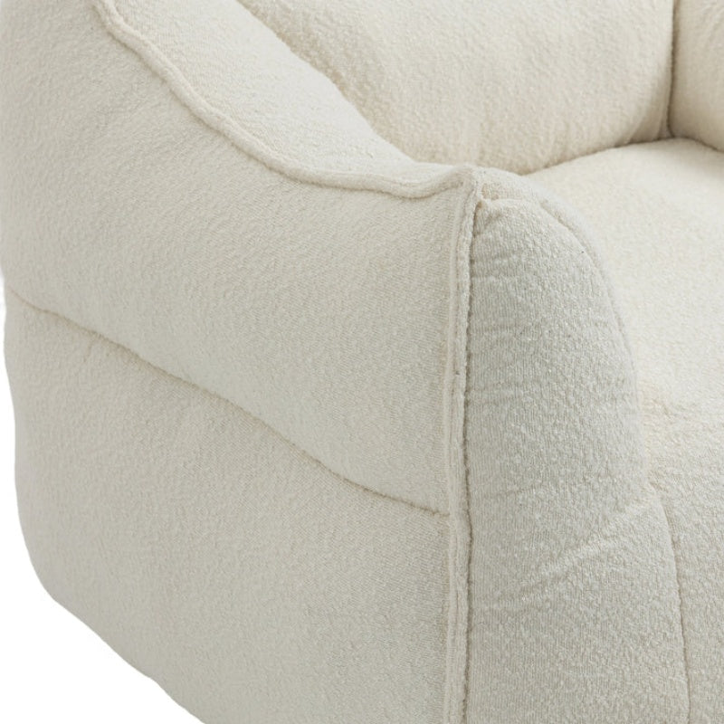 COOLMORE Bean Bag Chair Lazy Sofa/Footstool Durable Comfort Lounger High Back Bean Bag Chair Couch for Adults and Kids, Indoor & Outdoor-海智集-Default-