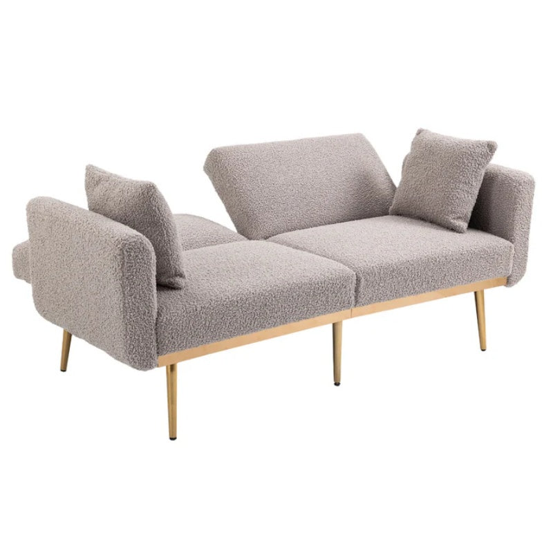 COOLMORE Velvet Sofa , Accent sofa .loveseat sofa with metal feet-海智集-Default-