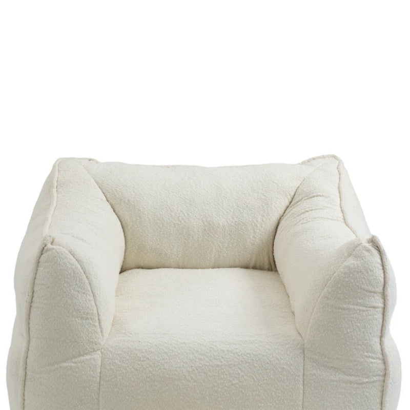 COOLMORE Bean Bag Chair Lazy Sofa/Footstool Durable Comfort Lounger High Back Bean Bag Chair Couch for Adults and Kids, Indoor & Outdoor-海智集-Default-