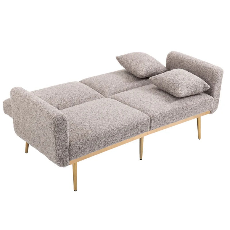 COOLMORE Velvet Sofa , Accent sofa .loveseat sofa with metal feet-海智集-Default-