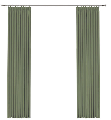 Sirong curtain:Crafted from high-quality faux linen fabric-海智集-