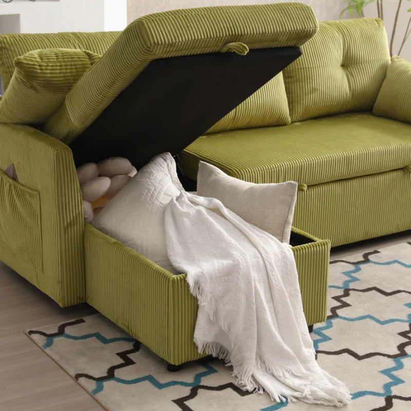 UNITED WE WIN-Furniture, modular L-shaped sofa, modular long sofa with reversible chaise lounge, Sofa bed, Sleeper sofa, modular sofa combination with storage seats.-海智集-Default-