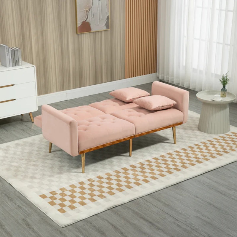 COOLMORE Velvet Sofa , Accent sofa .loveseat sofa with metal feet-海智集-Default-
