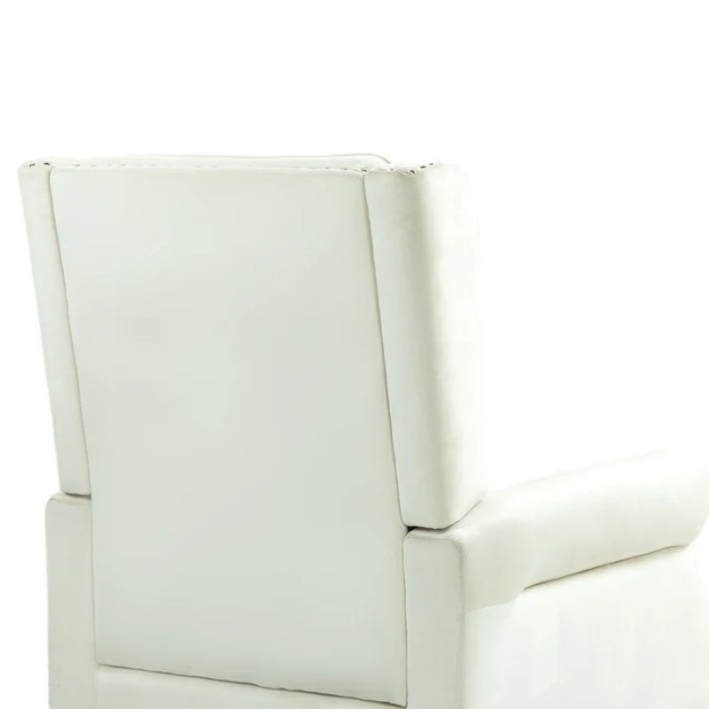 COOLMORE Wood Frame Armchair, Modern Accent Chair Lounge Chair with Sturdy Wood Legs for Living Room Bedroom (Beige)-海智集-Default-