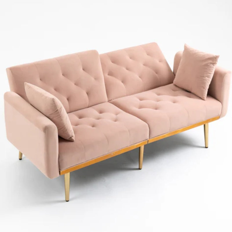 COOLMORE Velvet Sofa , Accent sofa .loveseat sofa with metal feet-海智集-Default-