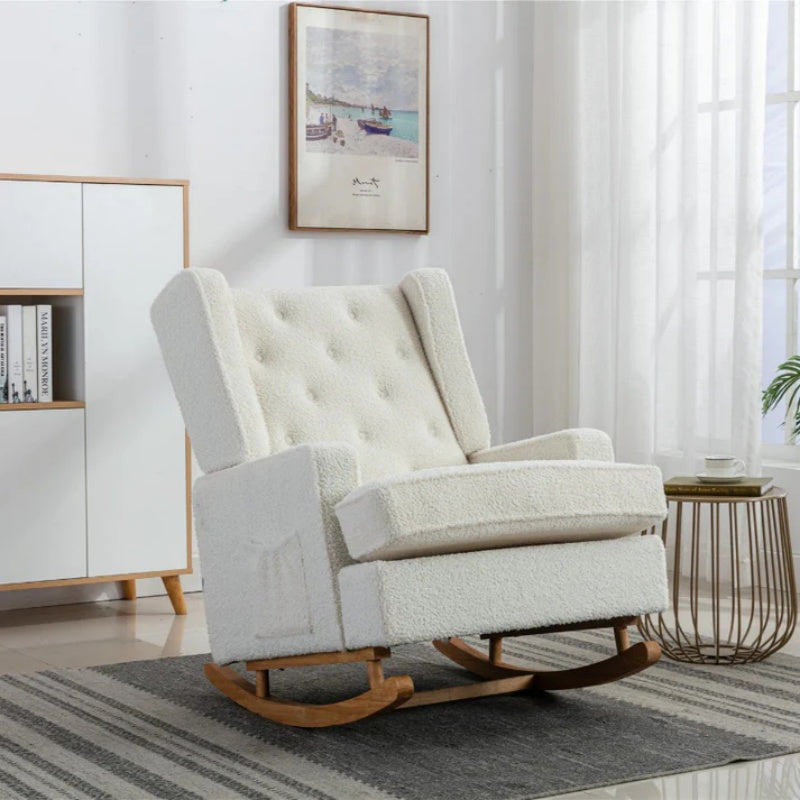 COOLMORE living room Comfortable rocking chair accent chair-海智集-Default-