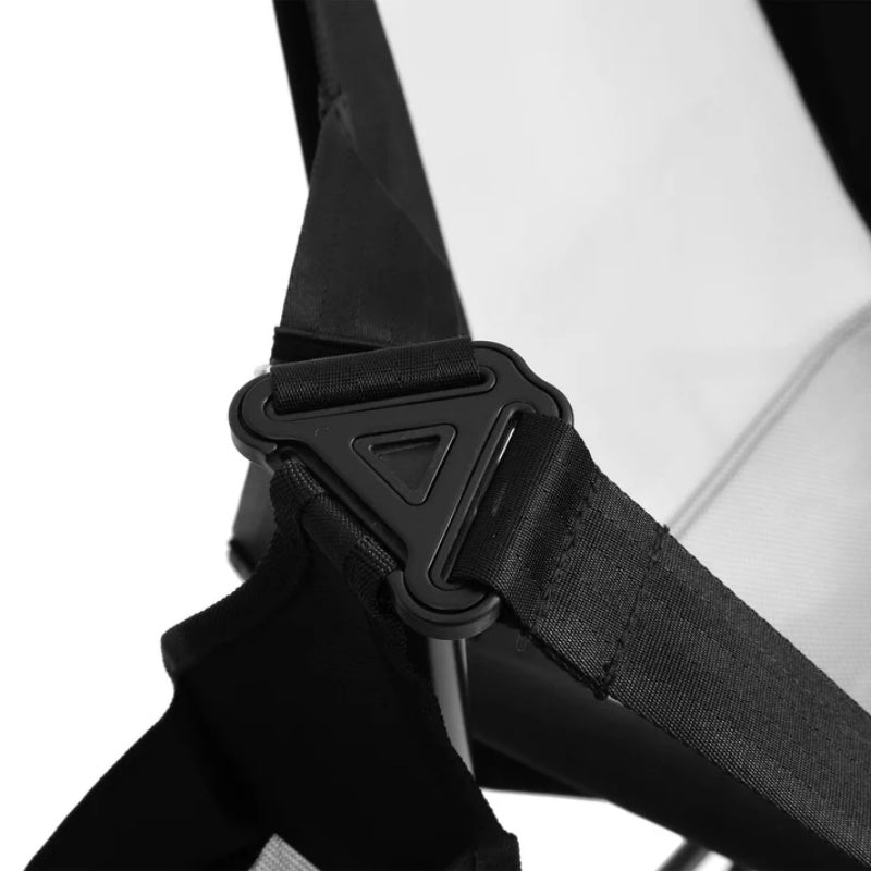 Hammock Camping Chair, Folding Portable Rocking Chair, Aluminum Alloy Adjustable Back Swinging Chair with Pillow Cup Holder, Recliner with Carry Bag for Outdoor Travel Lawn Backyard, Black-海智集-Default-
