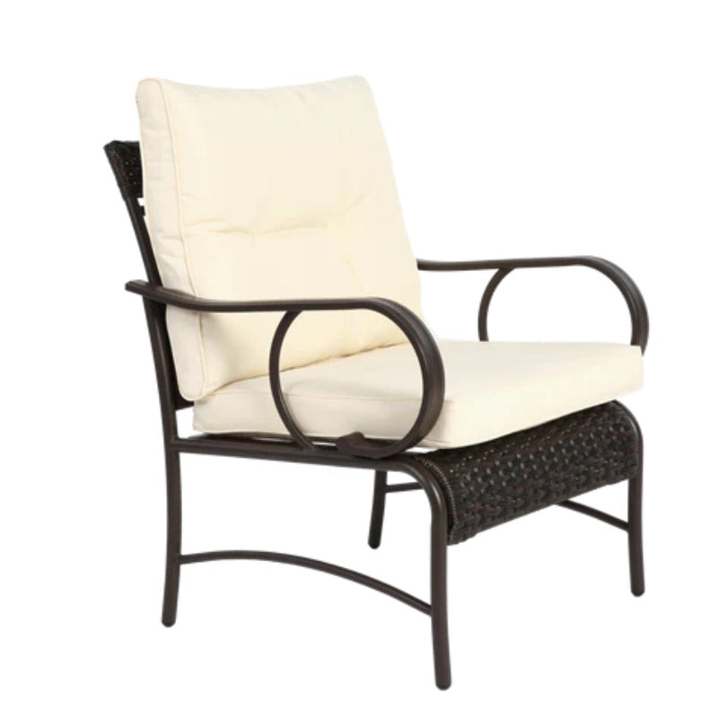 3 Pieces Patio Set Outdoor Wicker Furniture Sets Modern Rattan Chair Conversation Sets with Coffee Table-海智集-Default-