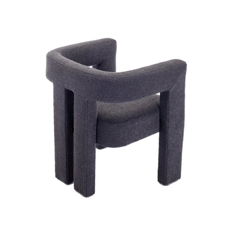 COOLMORE Contemporary Designed Fabric Upholstered Accent/Dining Chair /Barrel Side Chairs Kitchen Armchair for Living Room 2PC/SET-海智集-Default-