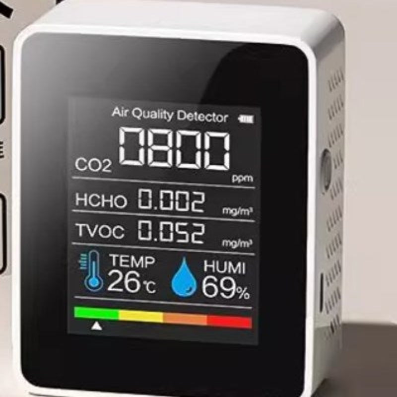 Imported core intelligent home formaldehyde detection instrument, high-precision professional home indoor air quality tester-海智集-