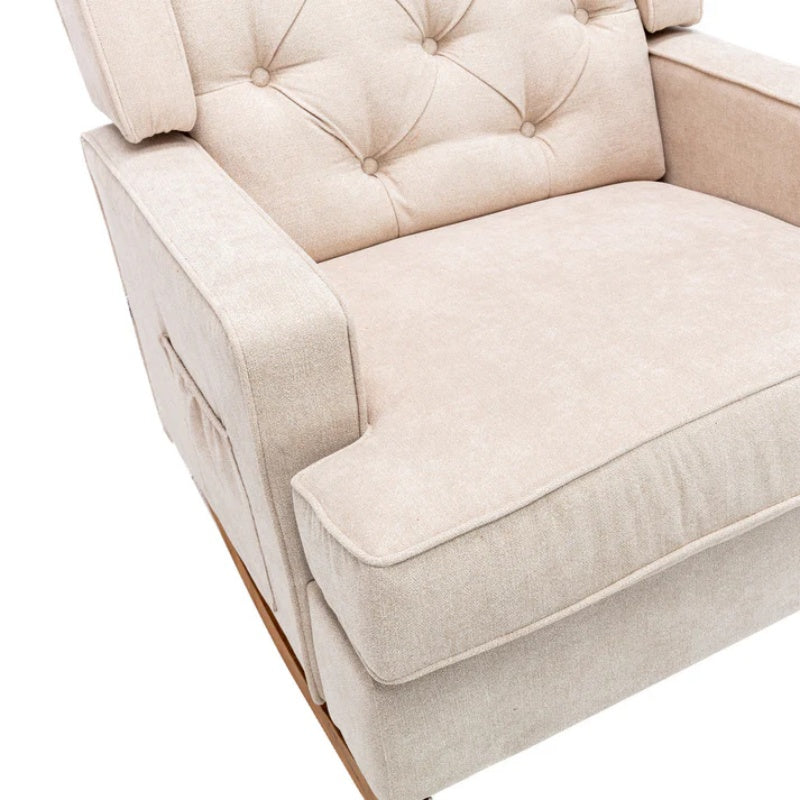 COOLMORE living room Comfortable rocking chair accent chair-海智集-Default-