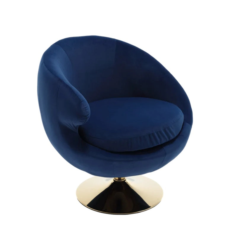 360 Degree Swivel Cuddle Barrel Accent Chairs, Round Armchairs with Wide Upholstered, Fluffy Fabric Chair for Living Room, Bedroom, Office, Waiting Rooms-海智集-Default-