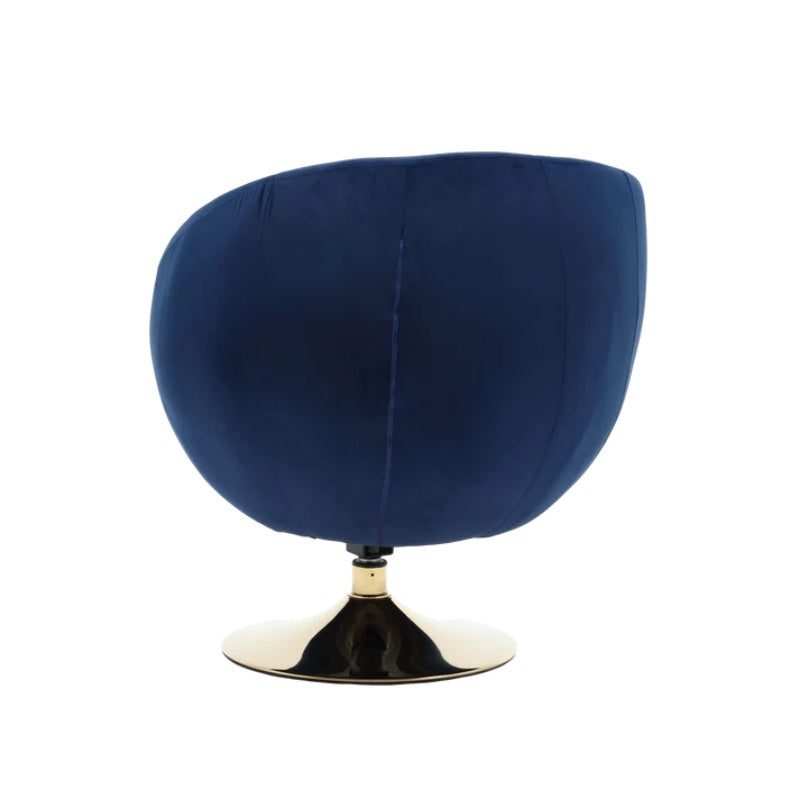 360 Degree Swivel Cuddle Barrel Accent Chairs, Round Armchairs with Wide Upholstered, Fluffy Fabric Chair for Living Room, Bedroom, Office, Waiting Rooms-海智集-Default-