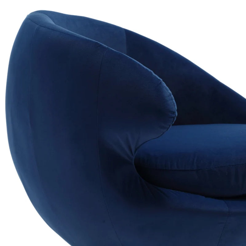 360 Degree Swivel Cuddle Barrel Accent Chairs, Round Armchairs with Wide Upholstered, Fluffy Fabric Chair for Living Room, Bedroom, Office, Waiting Rooms-海智集-Default-