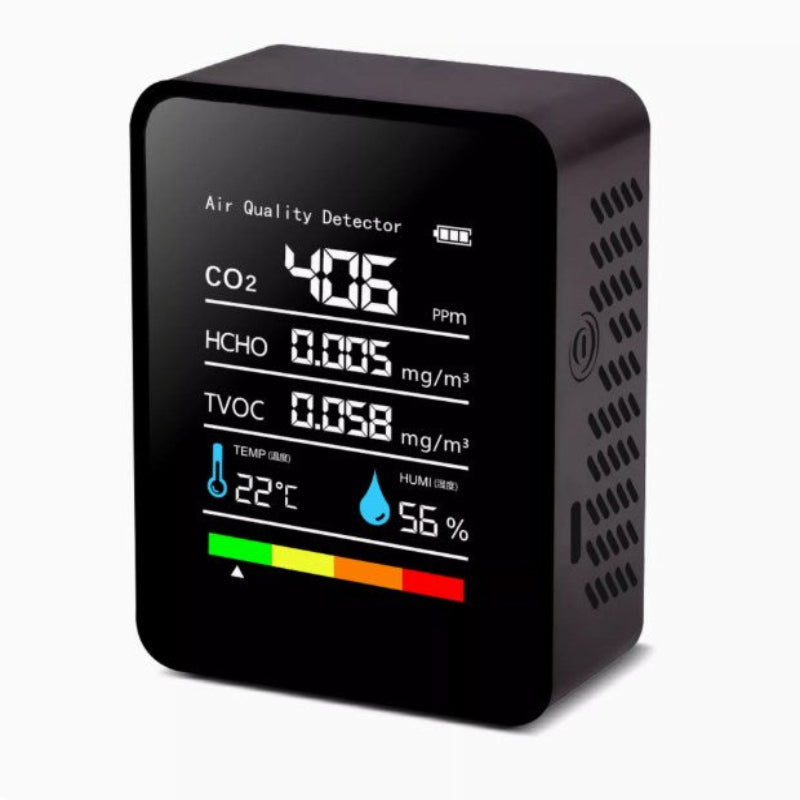 Imported core intelligent home formaldehyde detection instrument, high-precision professional home indoor air quality tester-海智集-