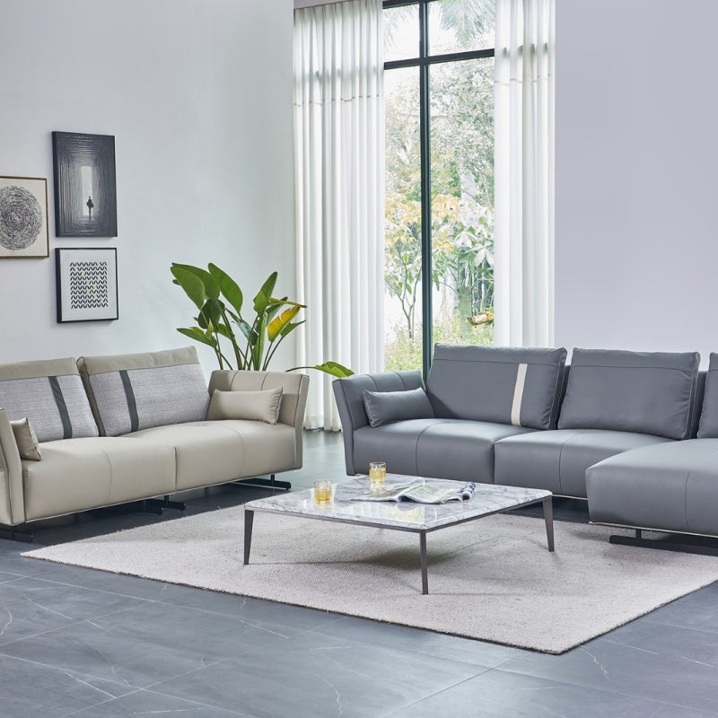 Scandinavian Leather Armchair | Perfect Companion for Reading Nooks-海智集-