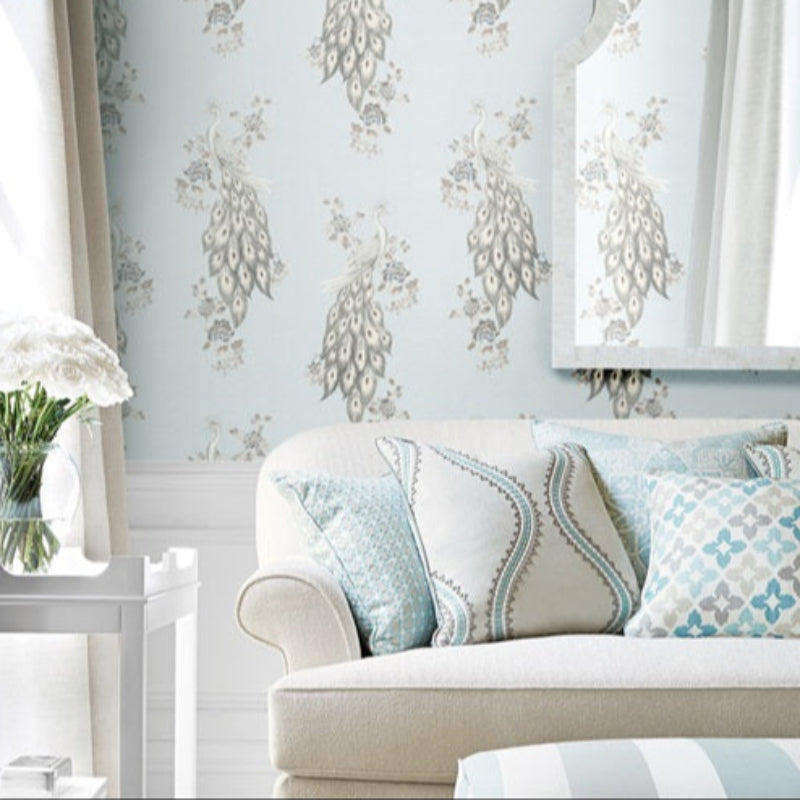 Que Yu Sheng Shi Wallpaper Wallpaper: A serene Atmosphere created by Lingxiu Wall Fabric.-海智集-
