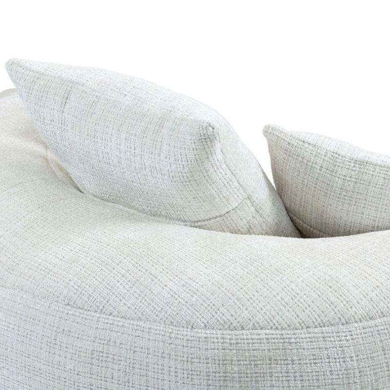 Lazy Sofa Durable Comfort Lounger High Back Bean Bag Chair Couch With Three Pillows for Adults and Kids, Indoor & Outdoor, Single Gaming Sofa Chair For Bedroom,Office (Beige Chenille)-海智集-Default-