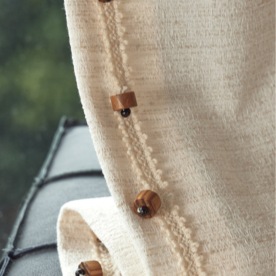 Summer Memories Curtain:expertly crafted from natural fibers for a luxurious touch-海智集-