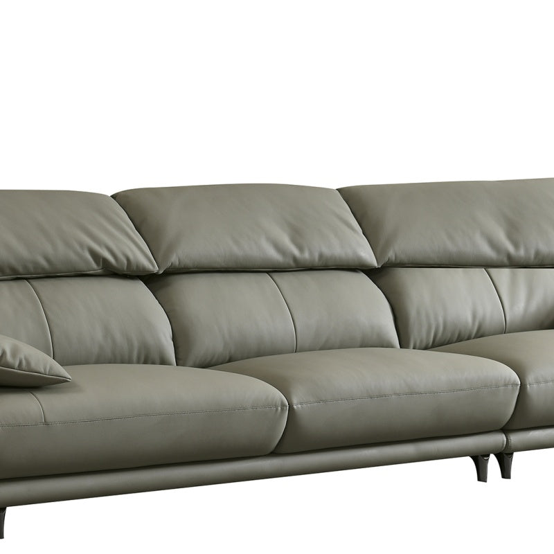 Jinxuan Series Genuine leather sofa, Italian light Luxury four-seater Ginsin-C B3731-海智集-