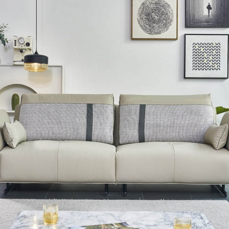 Scandinavian Leather Armchair | Perfect Companion for Reading Nooks-海智集-