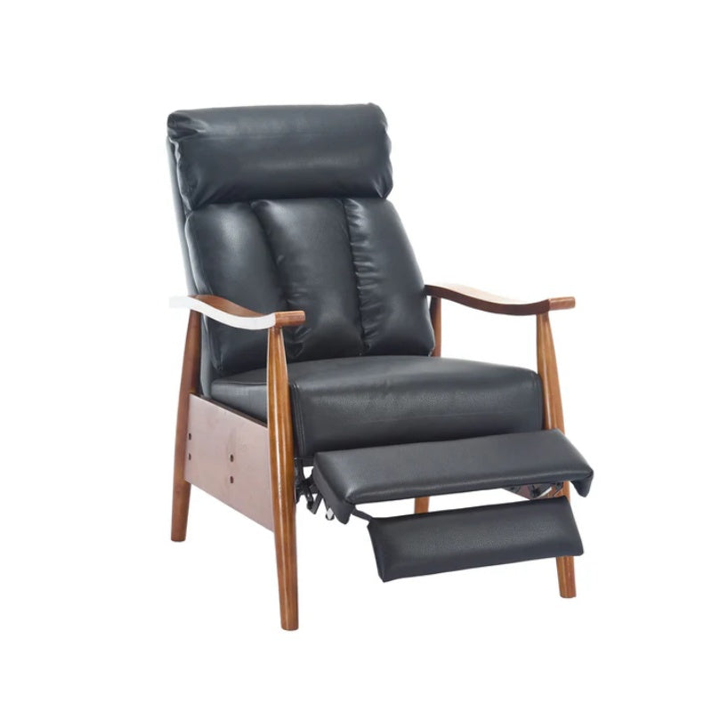 COOLMORE Wood Frame Armchair, Modern Accent Chair Lounge Chair for Living Room-海智集-Default-