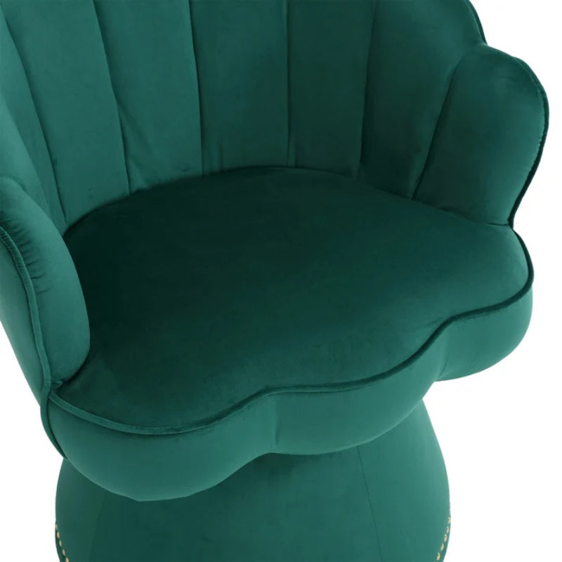 COOLMORE Swivel Barrel Chair, Comfy Round Accent Sofa Chair for Living Room, 360 Degree Swivel Barrel Club Chair, Leisure Arm Chair for Nursery, Hotel, Bedroom, Office, Lounge-海智集-Default-