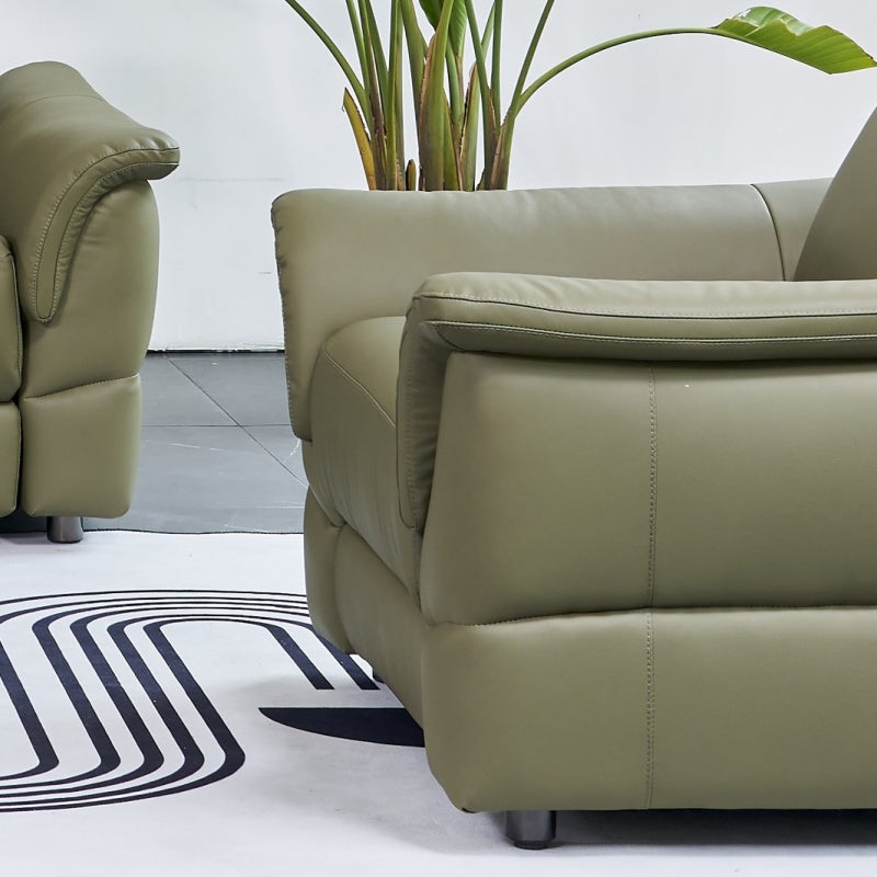 Emerald sofa, bedroom, living room, leather comfort, Italian style, soft and modern-海智集-