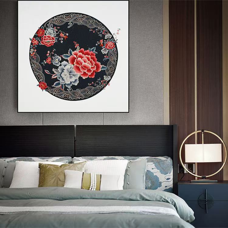 Decorative Art-Peony brings blessings-海智集-