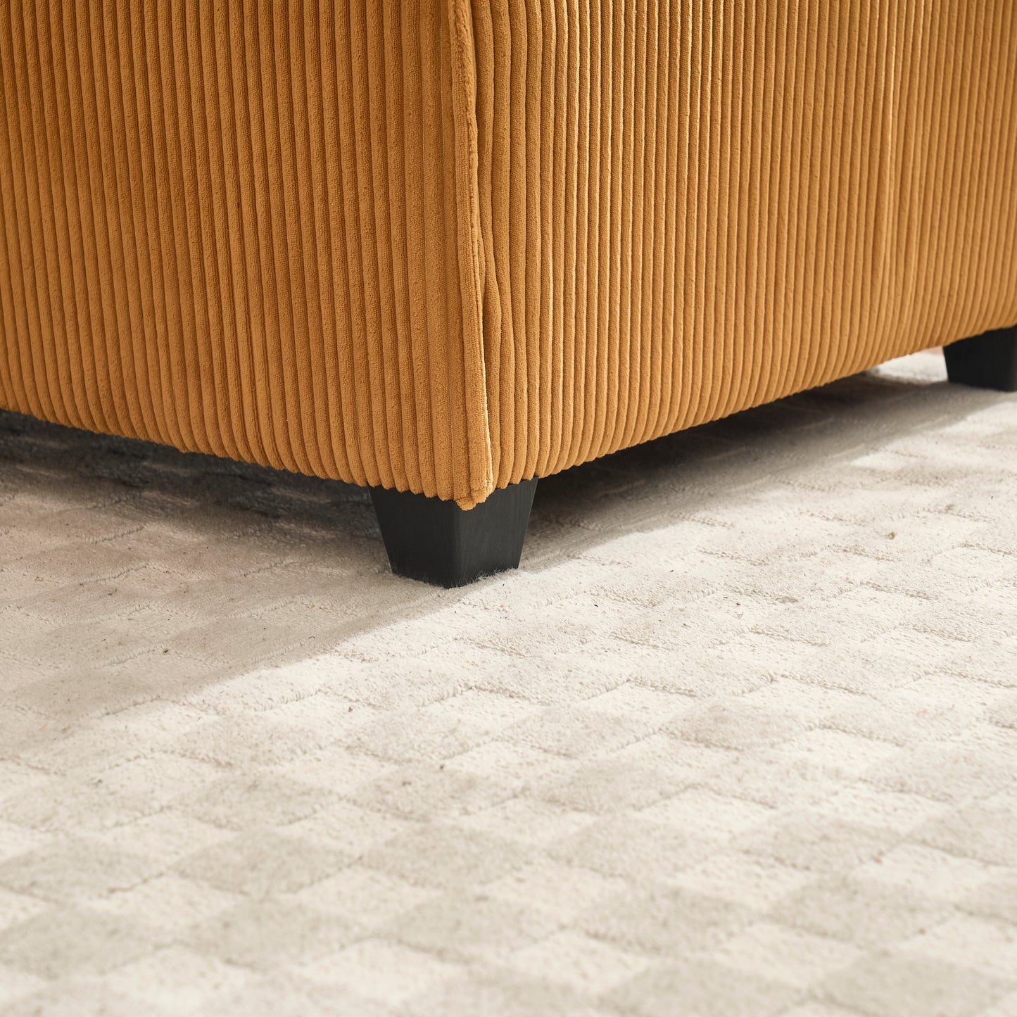 UNITED WE WIN Modular Sectional Sofa U Shaped Modular Couch with Reversible Chaise Modular Sofa Sectional Couch,6- Seat Convertible Sofa,Fit for Living Room-海智集-Default-