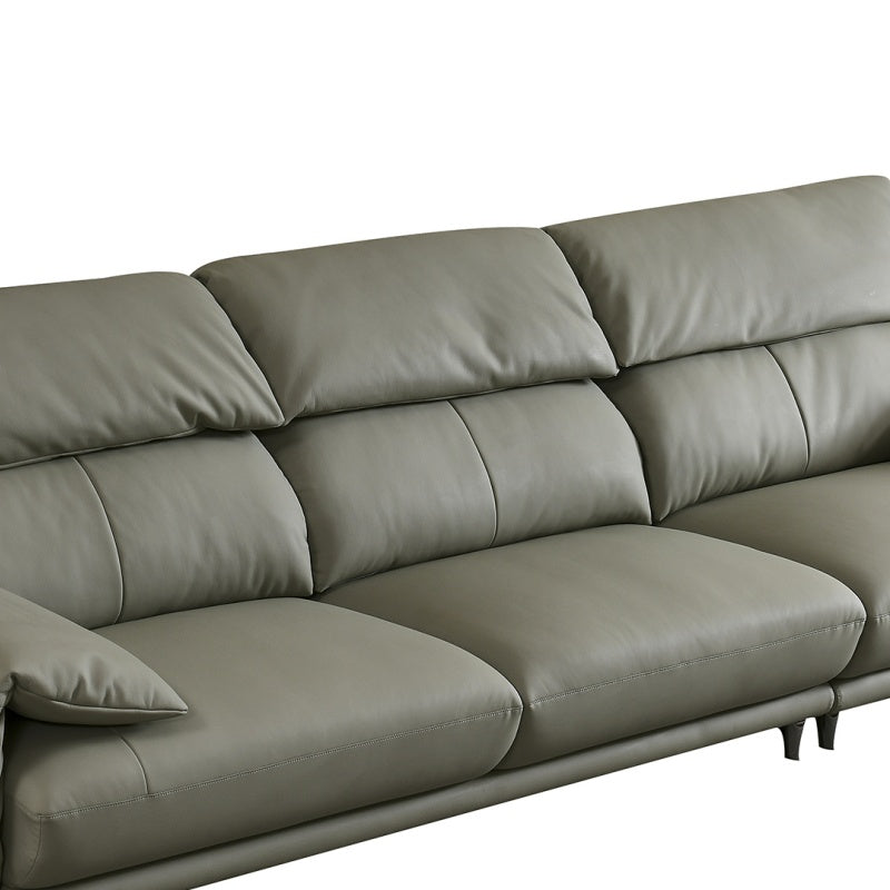 Jinxuan Series Genuine leather sofa, Italian light Luxury four-seater Ginsin-C B3731-海智集-