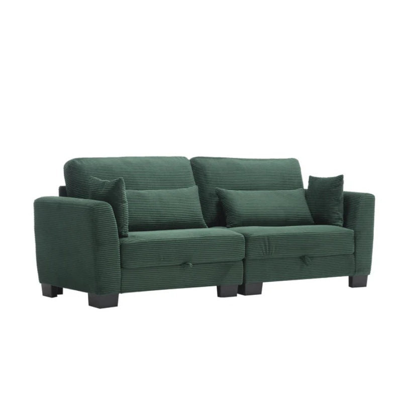 UNITED Modular Sectional Sofa L Shaped Modular Couch with Reversible Chaise Modular Sofa Sectional Couch with Storage Seats-海智集-Default-