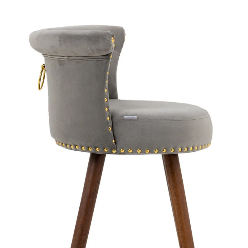COOLMORE Swivel Bar Stools with Backrest Footrest ,with a fixed height of 360 degrees-海智集-Default-
