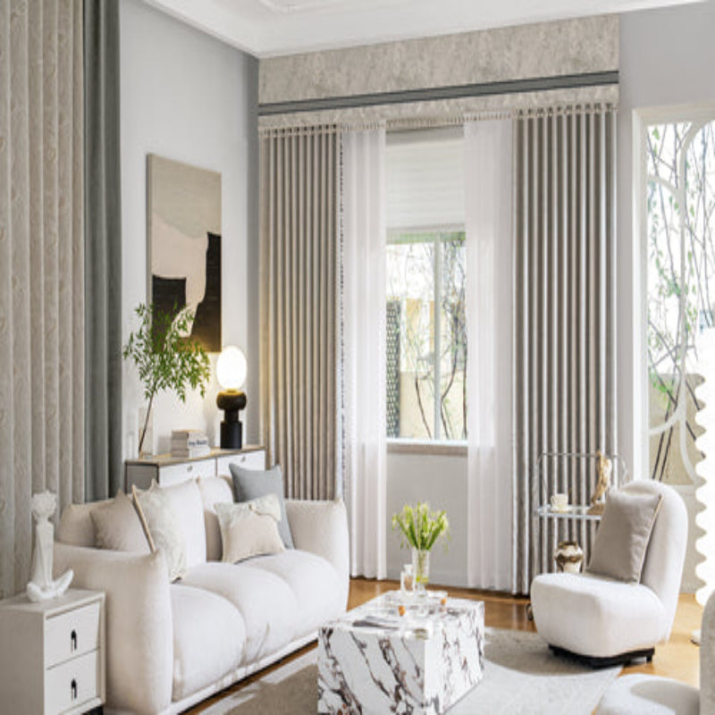Tian Guang Yun Ying Curtains: Anti-wrinkle, no need for ironing, machine washable, and easy to maintain-海智集-