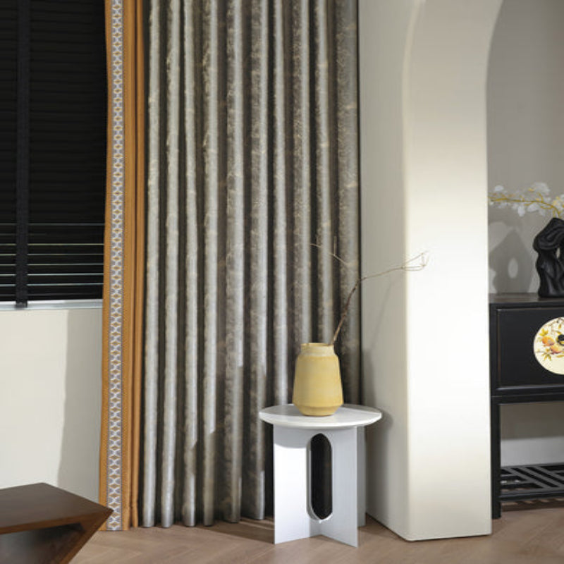 Misty mountain wild curtains: High-precision yarn-dyed jacquard craftsmanship-海智集-