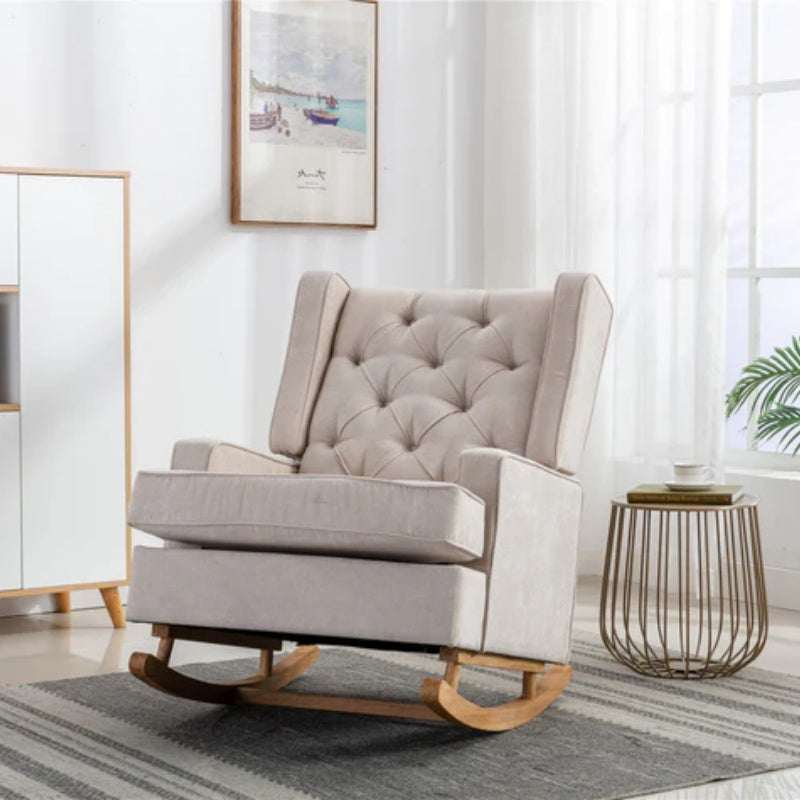 COOLMORE living room Comfortable rocking chair accent chair-海智集-Default-